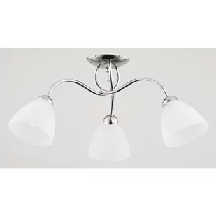 Alfa Lampa wisząca zwis żyrandol Amarillo 3x60W E27 chrom 23743 - Lampy sufitowe - miniaturka - grafika 3