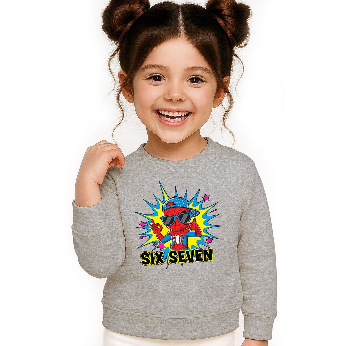 BLUZA DZIECIĘCA 67 SIX SEVEN VIRAL 110-116 DLA CHŁOPCA DZIEWCZYNKI
