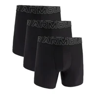 Majtki męskie - Męskie Bokserki UNDER ARMOUR M UA PERF TECH 6IN 1383878-001 – Czarny - miniaturka - grafika 1