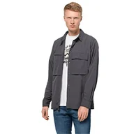 Koszulki męskie - Jack Wolfskin Koszulka męska Atacama Vent Shirt M, asfalt, S (2 sztuki), asfaltowy, S - miniaturka - grafika 1