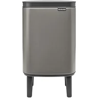 Kosze na śmieci - Kosz na śmieci BRABANTIA 227127 Bo Bin Hi 4L Platynowy  | Raty - miniaturka - grafika 1