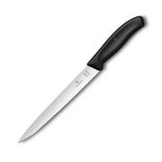 Noże - Victorinox Nóż do filetowania 20 cm czarny blister (6.8713.20B) - miniaturka - grafika 1