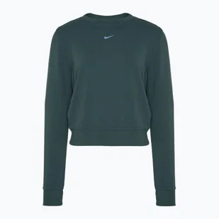 Bluza damska Nike Dri-FIT One Crew Neck French Terry - Bluzy sportowe damskie - miniaturka - grafika 1