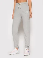 Spodnie sportowe damskie - Nike Spodnie dresowe Sportswear Gym Vintage CJ1793 Szary Regular Fit - miniaturka - grafika 1