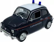 Samochody i pojazdy dla dzieci - Fiat 500 Carabinieri model 22515IC Welly 1:24 - miniaturka - grafika 1