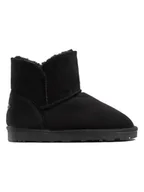 Botki damskie - ISLAND BOOT Botki zimowe "Maiana" w kolorze czarnym - miniaturka - grafika 1