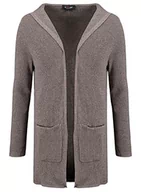 Kurtki męskie - KEY LARGO Męska kurtka River Jacket Long z dzianiny, Mocca Brown (1606), XXL, Mocca Brown (1606), XXL - miniaturka - grafika 1