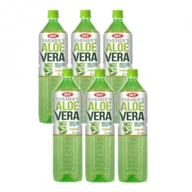 Soki i napoje niegazowane - Okf Napój z cząstkami aloesu Farmer`s Aloe Vera Zestaw 6 x 1500 ml - miniaturka - grafika 1
