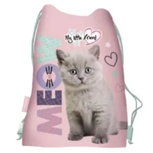 Worek na obuwie Fluffy Kitty - Worki na buty - miniaturka - grafika 1
