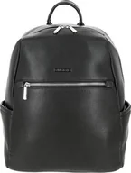 Plecaki - Plecak damski w minimalistycznym stylu z kieszonkami na suwak  David Jones - Merg - miniaturka - grafika 1