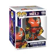 Figurki dla dzieci - Funko POP!, figurka kolekcjonerska Sakaarian Iron Man What If...? - miniaturka - grafika 1