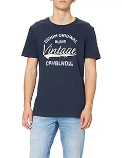 Blend T-shirt męski, 194024/Dress Blues, S - Koszulki męskie - miniaturka - grafika 1