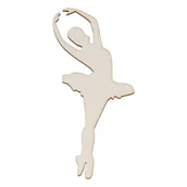 Scrapbooking - EKO-DECO, tekturowa baletnica - miniaturka - grafika 1