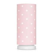Lampy stojące - Lamps & Co. Lampka nocna LOVELY DOTS PINK różowa LAMPKA NOCNA LOVELY DOTS PINK - miniaturka - grafika 1