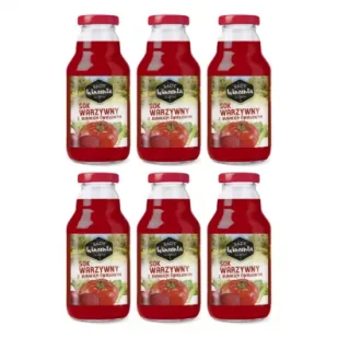 Sady Wincenta Sok warzywny naturalnie mętny tłoczony Zestaw 6 x 330 ml - Soki i napoje niegazowane - miniaturka - grafika 1