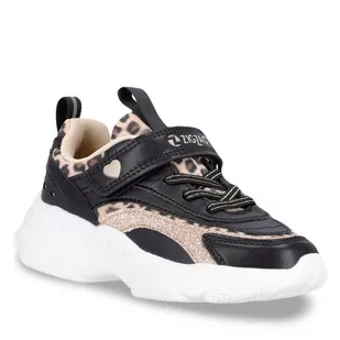 Sneakersy ZigZag Fialey Kids Lite Shoe Z222307 1001 Black - Buty dla dziewczynek - miniaturka - grafika 1