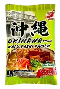 PLANT-BASED RAMEN OKINAWA DASHI - RAMEN Z BULIONEM DASHI NA BAZIE WODOROSTÓW, IGARASHI 109g - Szybkie dania obiadowe PLANT-BASED RAMEN OKINAWA DASHI - RAMEN Z BULIONEM DASHI NA BAZIE WODOROSTÓW, IGARASHI 109g - Szybkie dania obiadowe - miniaturka - grafika 1