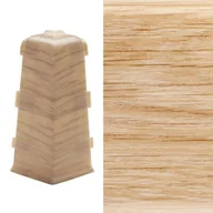 Listwy przypodłogowe - Arbiton Narożnik zewnętrzny do listwy INDO (1 sztuka) dąb lingburg - miniaturka - grafika 1