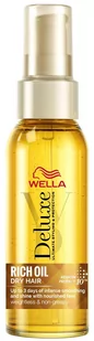 Wella Deluxe Rich Oil bogaty olejek do włosów suchych i zniszczonych, 100 ml - Olejki do ciała i włosów - miniaturka - grafika 1