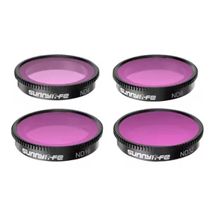 Zestaw 4 filtrów ND4+ND8+ND16+ND32 Sunnylife do Insta360 GO 3/2 - Akcesoria do drona - miniaturka - grafika 1