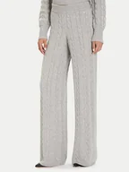 Spodnie sportowe damskie - Guess Spodnie dzianinowe W5BB52 Z1192 Szary Regular Fit - miniaturka - grafika 1