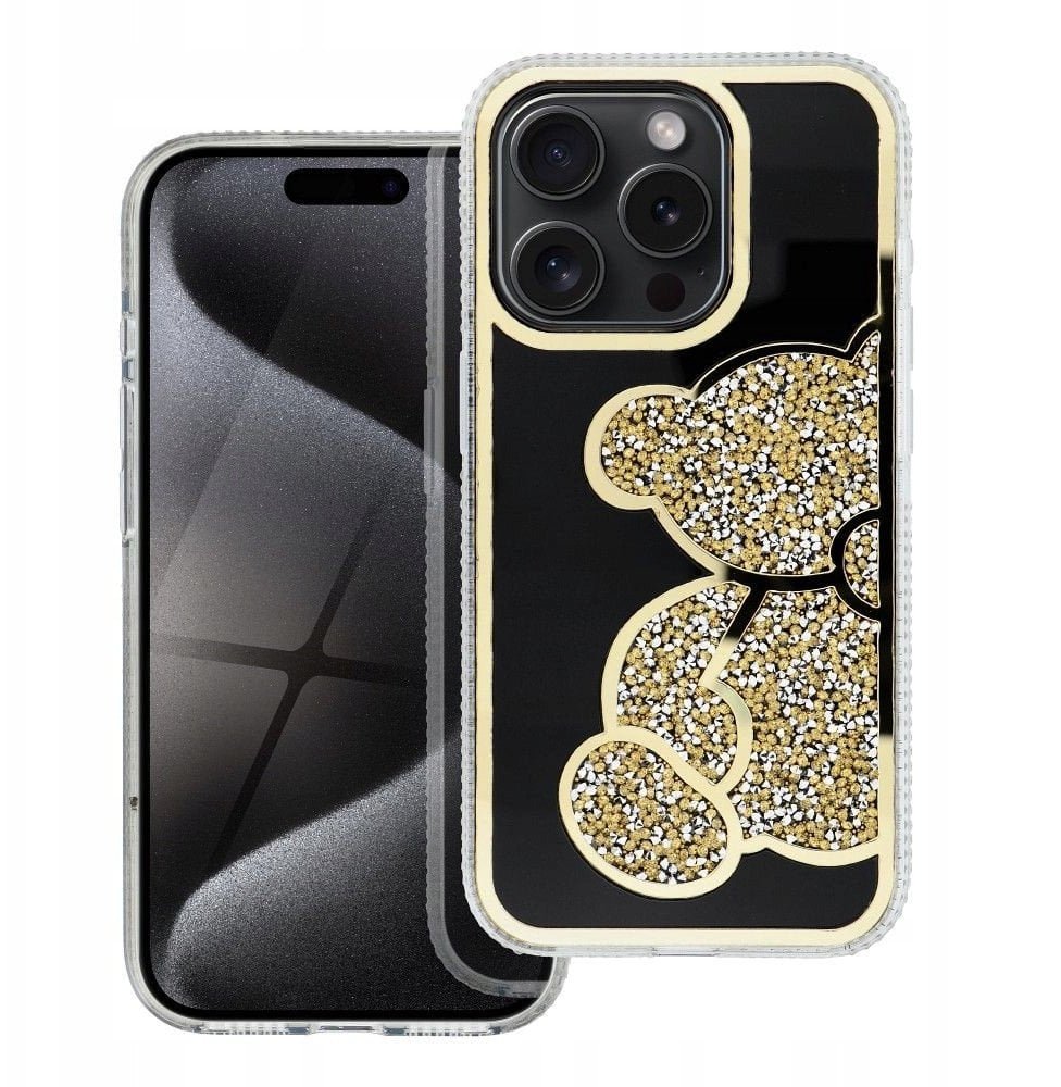 Futerał TEDDY BEAR do IPHONE 17 Air złoty