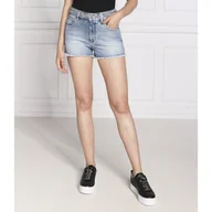 Spodnie sportowe damskie - GUESS Szorty Regular Fit - miniaturka - grafika 1