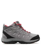 Buty trekkingowe damskie - Columbia Trekkingi Redmond III Mid Waterproof BL0168 Szary - miniaturka - grafika 1