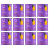Owoce w puszkach i słoikach - Quality Food Pulpa z mango Alphonso 99,9% mango Zestaw 12 x 850 g - miniaturka - grafika 1