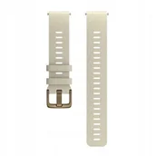 Akcesoria do zegarków - Polar Pasek Silikonowy 20 Mm Kremowy S-L Pacer Polar - miniaturka - grafika 1