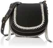 Torebki damskie - Aldo Miroissi damska torba crossbody, Czarny (czarny/biały) - Rozmiar Uniwersalny - miniaturka - grafika 1