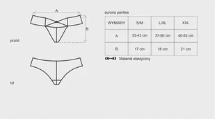 Obsessive Auroria figi S/M - Bielizna erotyczna damska - miniaturka - grafika 3