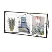 Ramki na zdjęcia - Multiramka Umbra Prisma, Czarna, 48,3X8,1X22,9 Cm - miniaturka - grafika 1