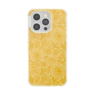 Etui i futerały do telefonów - PopSockets Etui do iPhone'a 14 Pro z MagSafe, etui na telefon iPhone 14 Pro, uchwyt sprzedawany oddzielnie, kompatybilne z bezprzewodowym ładowaniem - Sava Sava Palms Turmeric - miniaturka - grafika 1