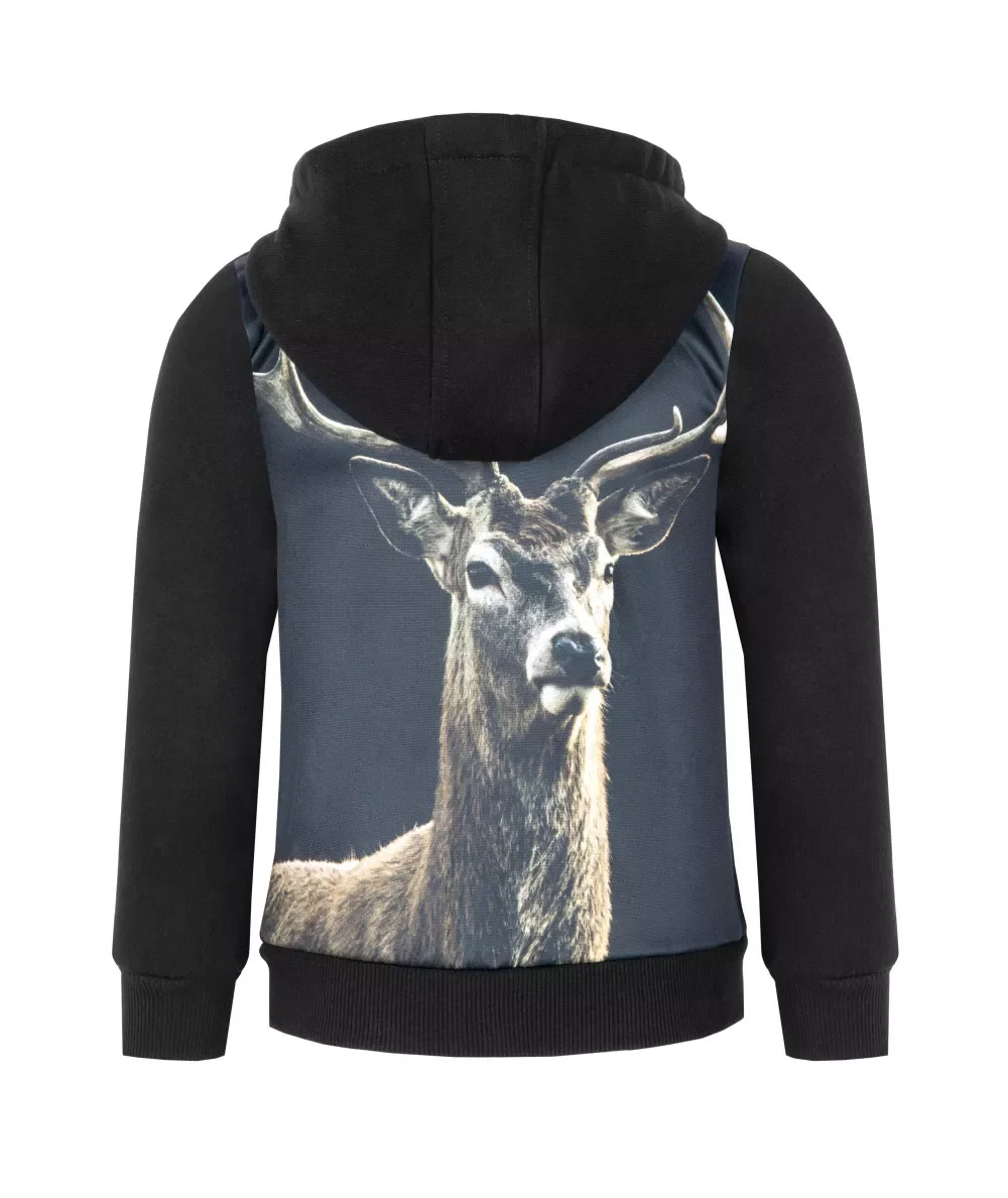 BLUZA DZIECIĘCA WADERA ROZPINANA Z JELENIEM -86/92