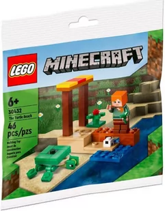 LEGO Minecraft Plaża żółwi 30432 - Klocki - miniaturka - grafika 1