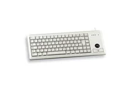 Klawiatury - CHERRY G84-4400 klawiatura Uniwersalne PS/2 QWERTY US English Szary - miniaturka - grafika 1