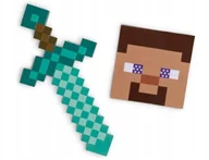 Zabawki militarne - Disguise Minecraft Mask + sword - miniaturka - grafika 1