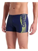 Kąpielówki męskie - Arena Kąpielówki w kolorze granatowym - miniaturka - grafika 1