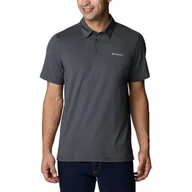 Koszulki męskie - Koszulka polo, męska z krótkim rękawem Columbia Tech Trail Polo Shirt - miniaturka - grafika 1