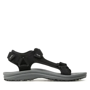 Sandały Jack Wolfskin Wave Breaker M 4052011 Czarny - Sandały męskie - miniaturka - grafika 1
