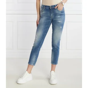 DONDUP - made in Italy Jeansy DAILA | Slim Fit - Spodnie damskie - miniaturka - grafika 1