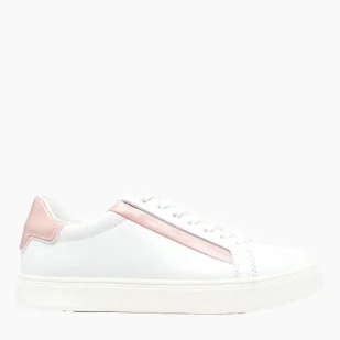 Tenisówki damskie do kostki Calvin Klein CKHW0HW013530LB 38 Białe (8719856994327) - Trampki damskie - miniaturka - grafika 1