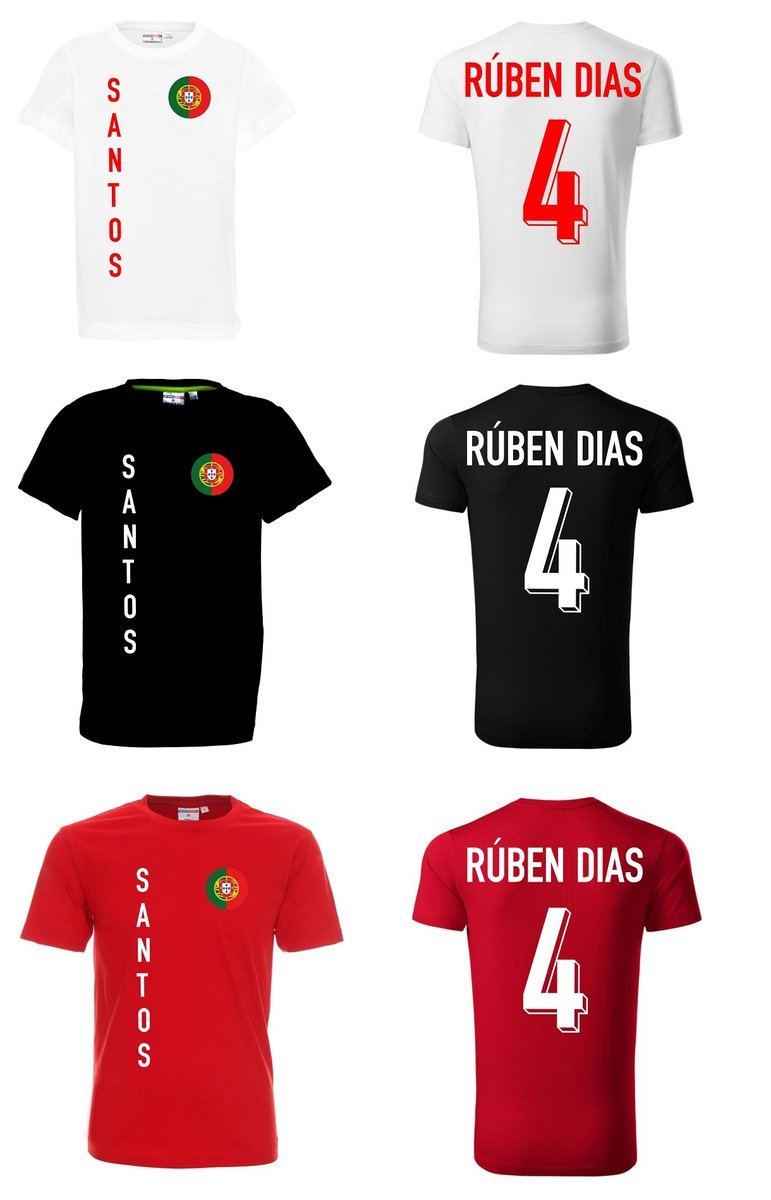 Koszulka Portugalia RUBEN DIAS 4