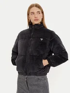 Kurtki damskie - Guess Kurtka zimowa V4BL03 KBXI2 Czarny Regular Fit - miniaturka - grafika 1