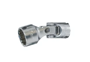 NASADKA KRÓTKA Z PRZEGUBEM 3/8" 1/2" x 48mm, 12-kąt, CHROM King Tony - Klucze i nasadki - miniaturka - grafika 1