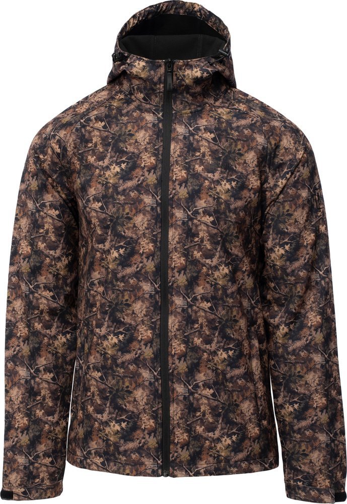 Kurtka męska Magnum Męska kurtka przejściowa softshell Magnum Hidden forest camuflage / black rozmiar XXXL