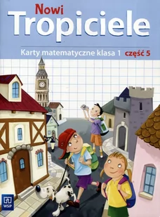 Burakowska Elżbieta Nowi Tropiciele 1 Karty matematyczne Czę$108ć 5 - Podręczniki dla szkół podstawowych - miniaturka - grafika 1