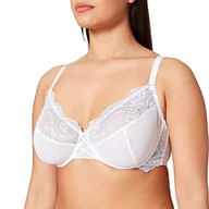 Biustonosze - Lovable Always Koronkowy Biustonosz, Biały/Niebieski Azur, 90F Kobiety, Biały/Niebieski Azur - miniaturka - grafika 1