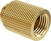 Chłodzenie wodne - Barrow Barrow G1/4 Zoll Verlängerung gerade MF 20 - gold TNYZ-G20 GO - miniaturka - grafika 1